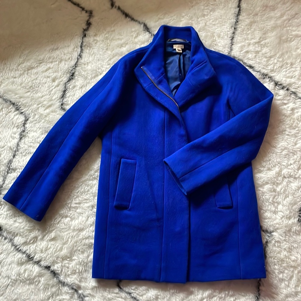 Like new J Crew cocoon coat in 4